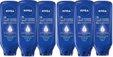 NIVEA Nourishing In Shower Lotion, Water Activated In Shower Moisturizer for Dry to Very Dry Skin, 13.5 FL OZ (Pack of 6)