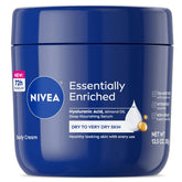 NIVEA Essentially Enriched Body Cream with Hyaluronic Acid, 13.5 Oz