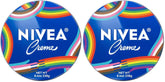 NIVEA Creme Face, Hand and Body Moisturizer Cream, Limited-Edition LGBTQ+ Pride Creme Tin, Rich Body Cream for Dry Skin with Provitamin B5, Fast-Absorbing and Non-Comedogenic, 8.4 Oz Tin (Pack of 2)