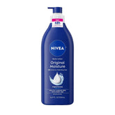NIVEA Original Moisture Body Lotion with Vitamin E, 16.9 Fl Oz Pump Bottle