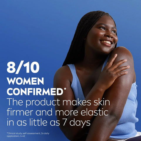 NIVEA Sheer Hydration Skin Firming Body Lotion, Q10 & Vitamin C, 16.9 Fl Oz